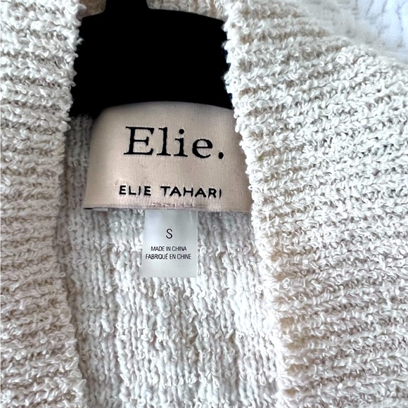 Ellie Tahari Knit Button Down Cardigan with Pearl Buttons - Picture 2 of 3